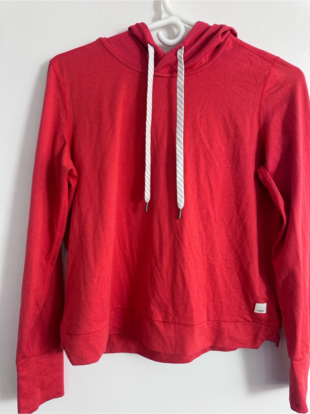 Vuori Red Crewneck Hoodie Sweater